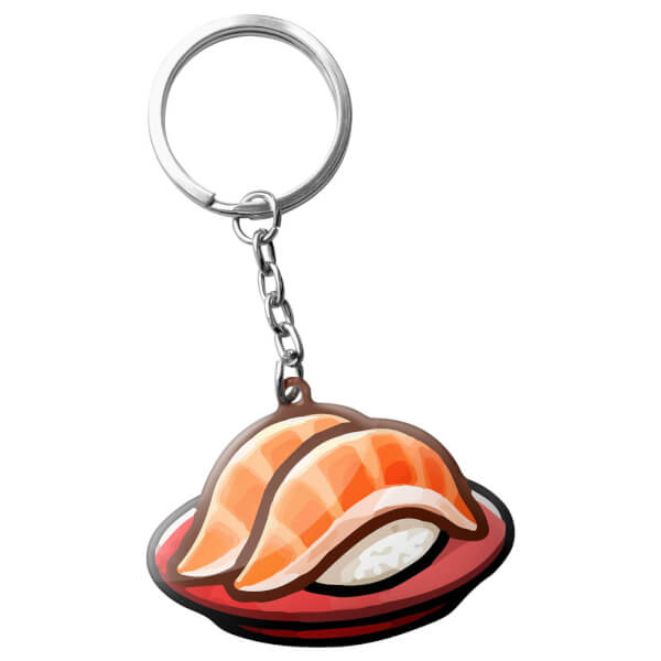Sushi Striker The Way of the Sushido kulcstartó