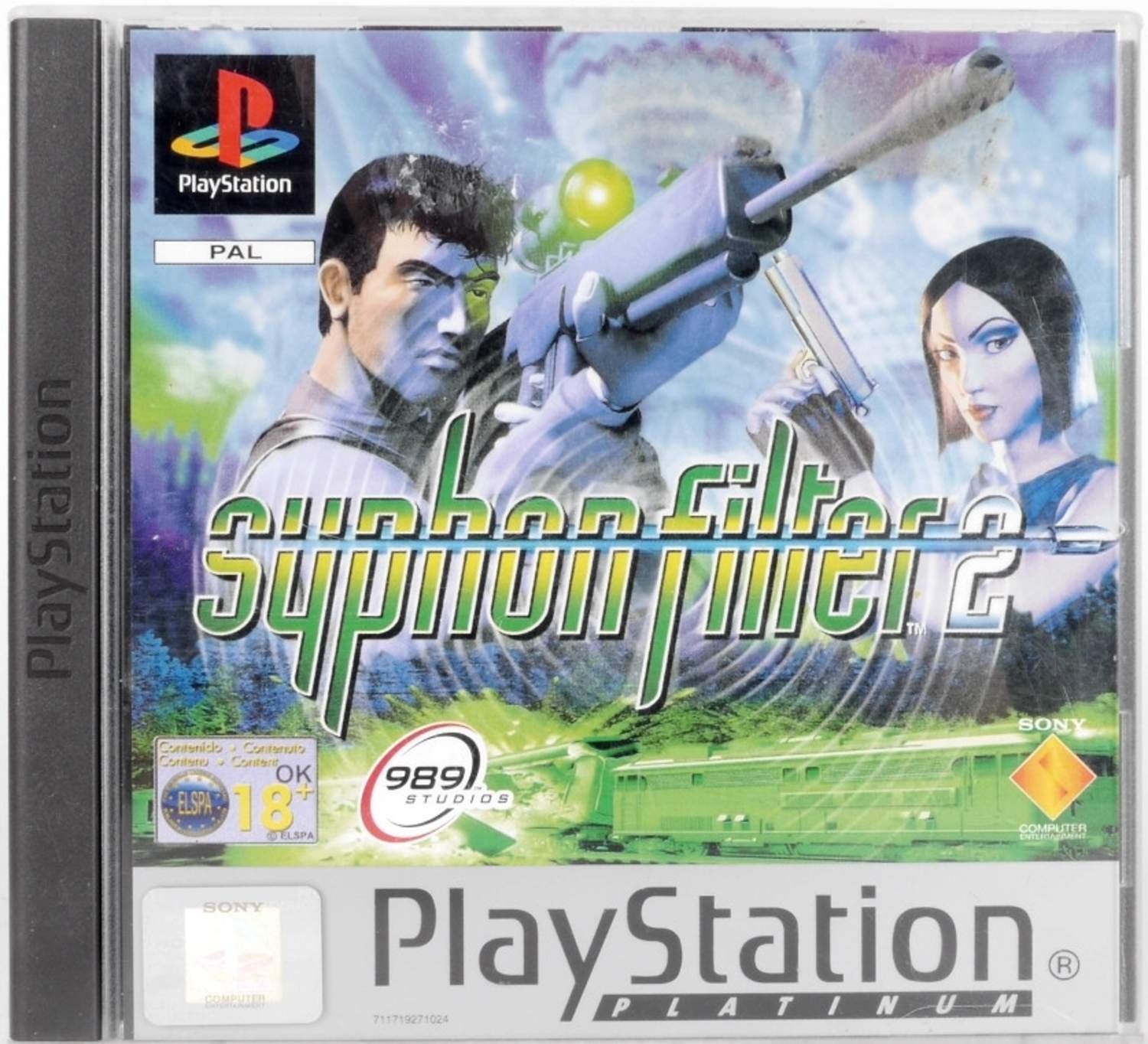 Syphon Filter 2 (Platinum) - PlayStation 1 Játékok