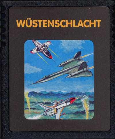 Chopper Commander (Wüstenschlacht, német) - Atari 2600 Játékok