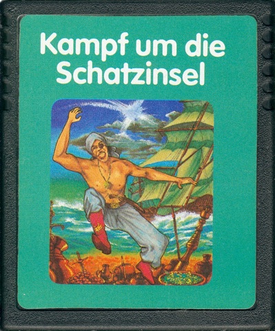 Treasure Island (Kampf um die Schatzinsel, német) - Atari 2600 Játékok
