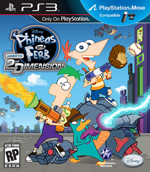 Phineas and Ferb Across the 2Dimension - PlayStation 3 Játékok