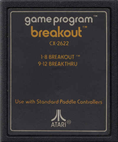 Breakout (feliratos matrica) - Atari 2600 Játékok
