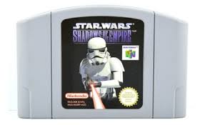 Star Wars Shadows of the Empire (kopott matrica)