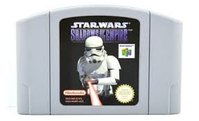 Star Wars Shadows of the Empire (kopott matrica) - Nintendo 64 Játékok