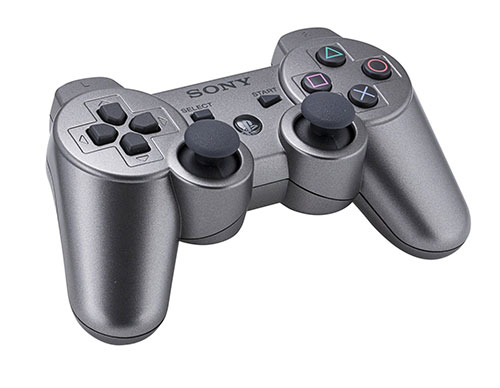 Sony Playstation 3 Dualshock 3 Wireless Controller Silver - PlayStation 3 Kontrollerek