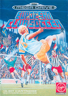 European Club Soccer - Sega Mega Drive Játékok