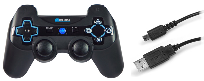 @Play PlayStation 3 vezeték nélküli kontroller (AtPlay) - PlayStation 3 Kontrollerek