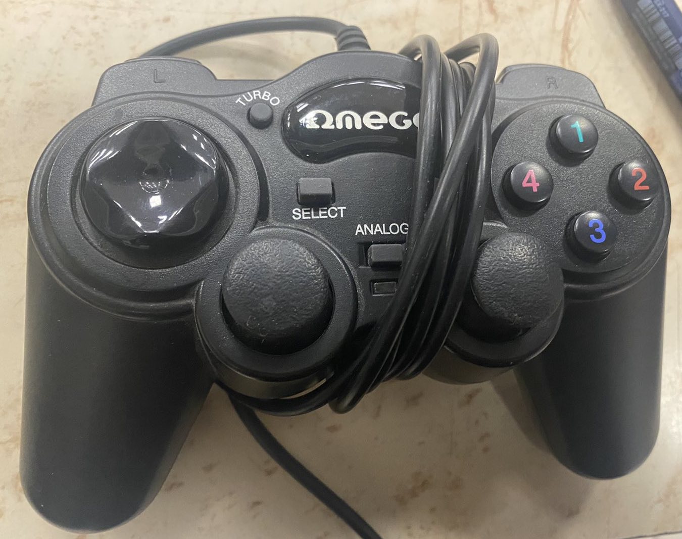 Omega PlayStation 2 vezetékes kontroller