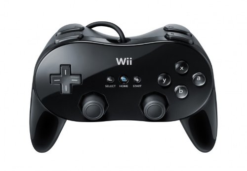 Wii Classic Controller Pro Black