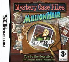 Mystery Case Files MillionHeir - Nintendo DS Játékok