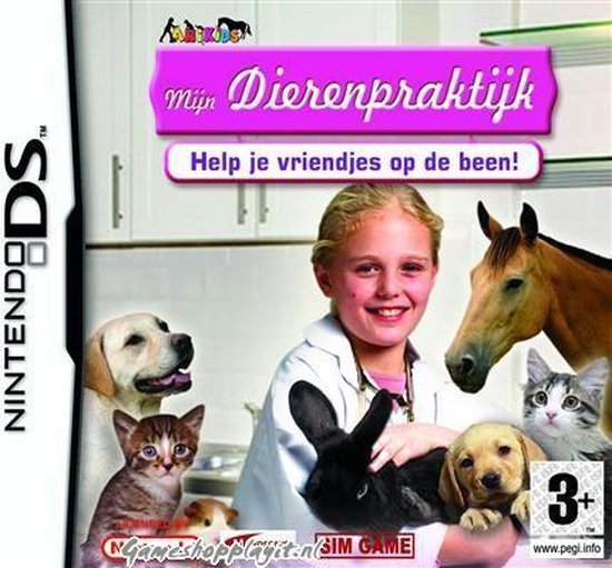 Mijn Dierenpraktijk (holland) - Nintendo DS Játékok