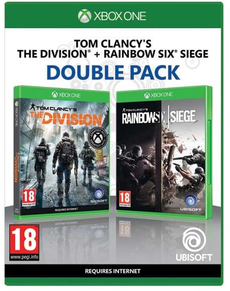 Ubisoft Double Pack: Tom Clancys Rainbow Six Siege + The Division - Xbox One Játékok