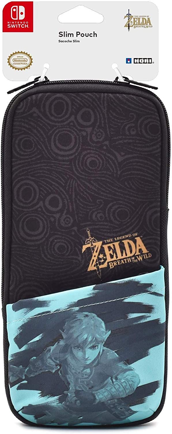 The Legend of Zelda Breath of the Wild Nintendo Switch Slim Pouch (türkiz)