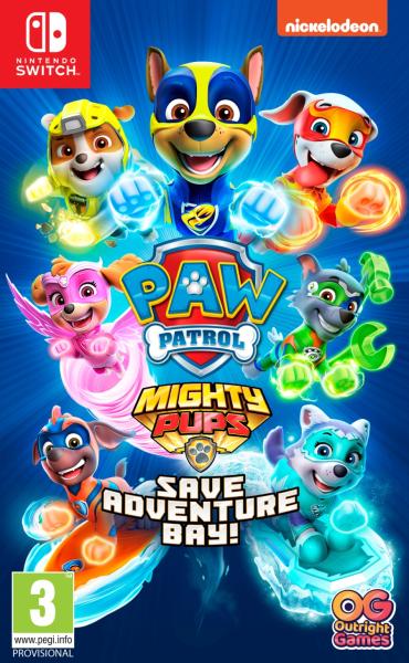 Paw Patrol Mighty Pups Save Adventure Bay - Nintendo Switch Játékok