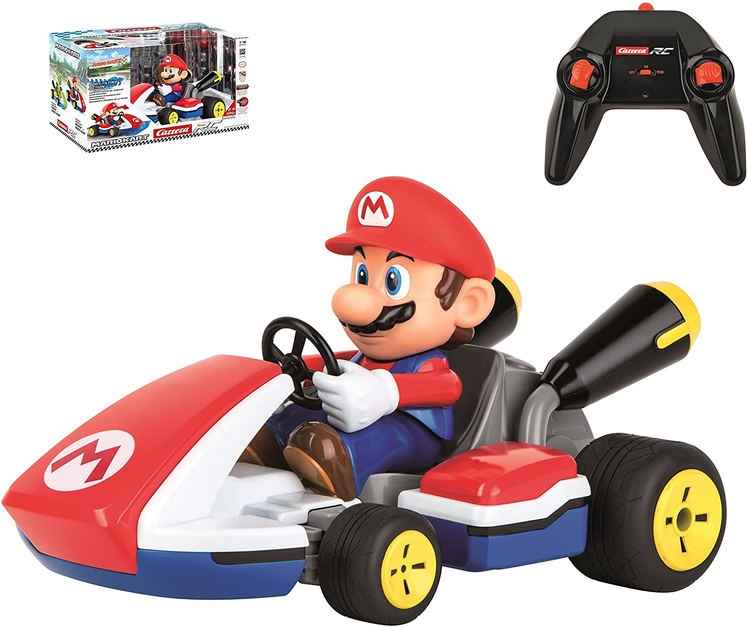 Carrera RC Mario Kart Mario távirányítós autó - Ajándéktárgyak Ajándéktárgyak