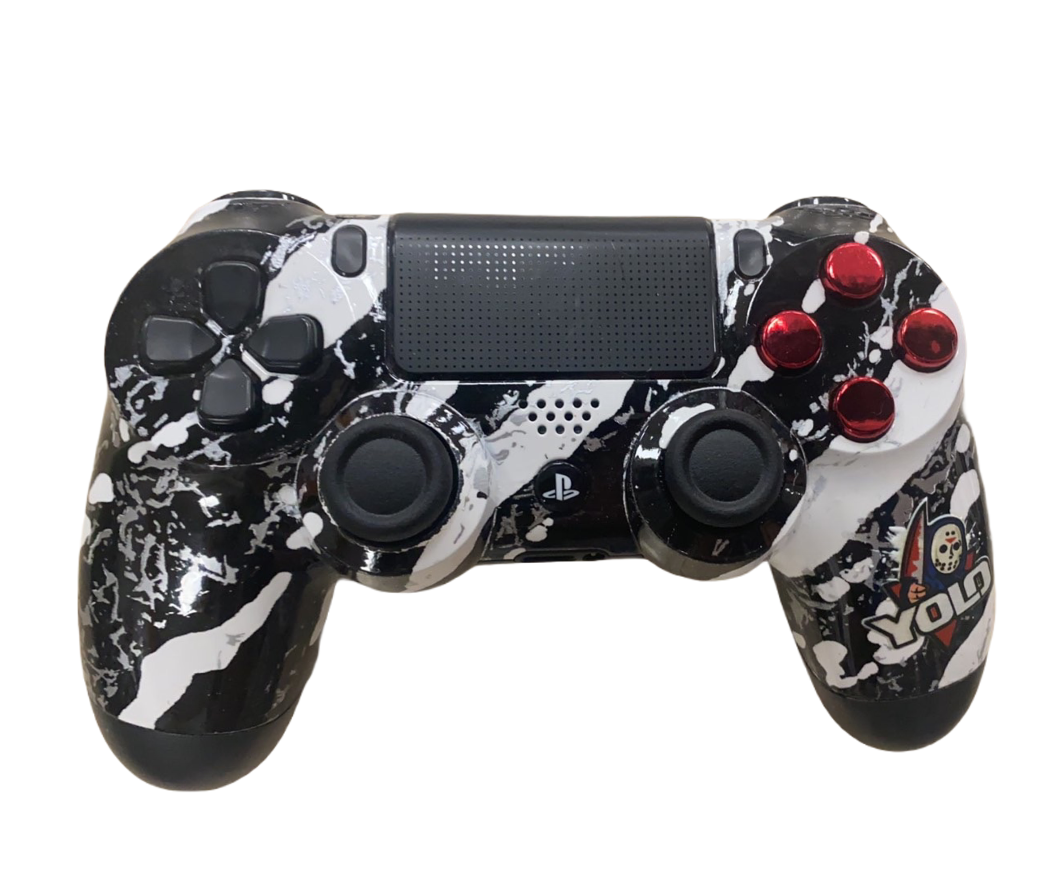 Sony PlayStation 4 DualShock 4 Wireless Controller V2 (egyedi borítással) - PlayStation 4 Kontrollerek