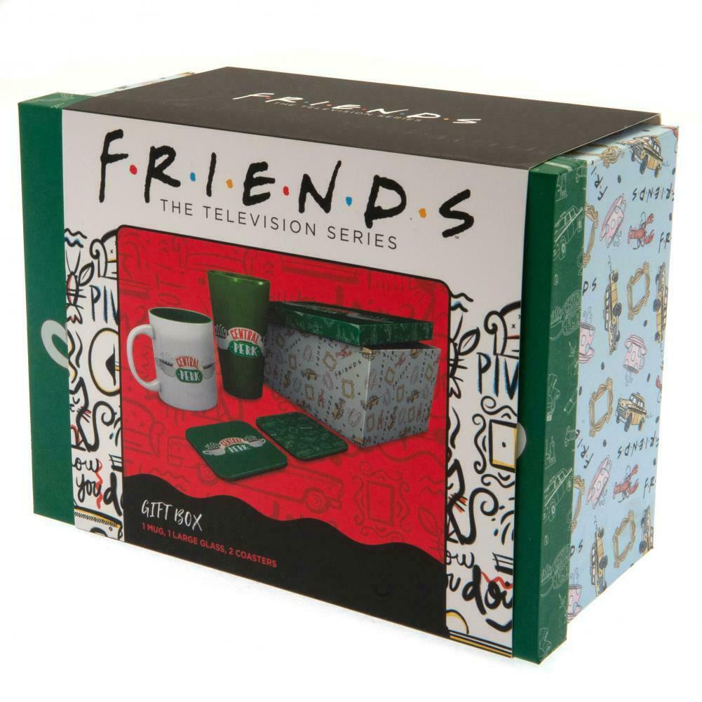 Friends ajándékcsomag (díszdoboz, bögre, pohár, poháralátét)