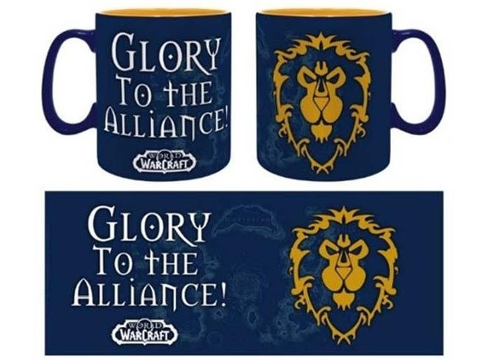 World of Warcraft Glory to the Alliance bögre - Ajándéktárgyak Bögre