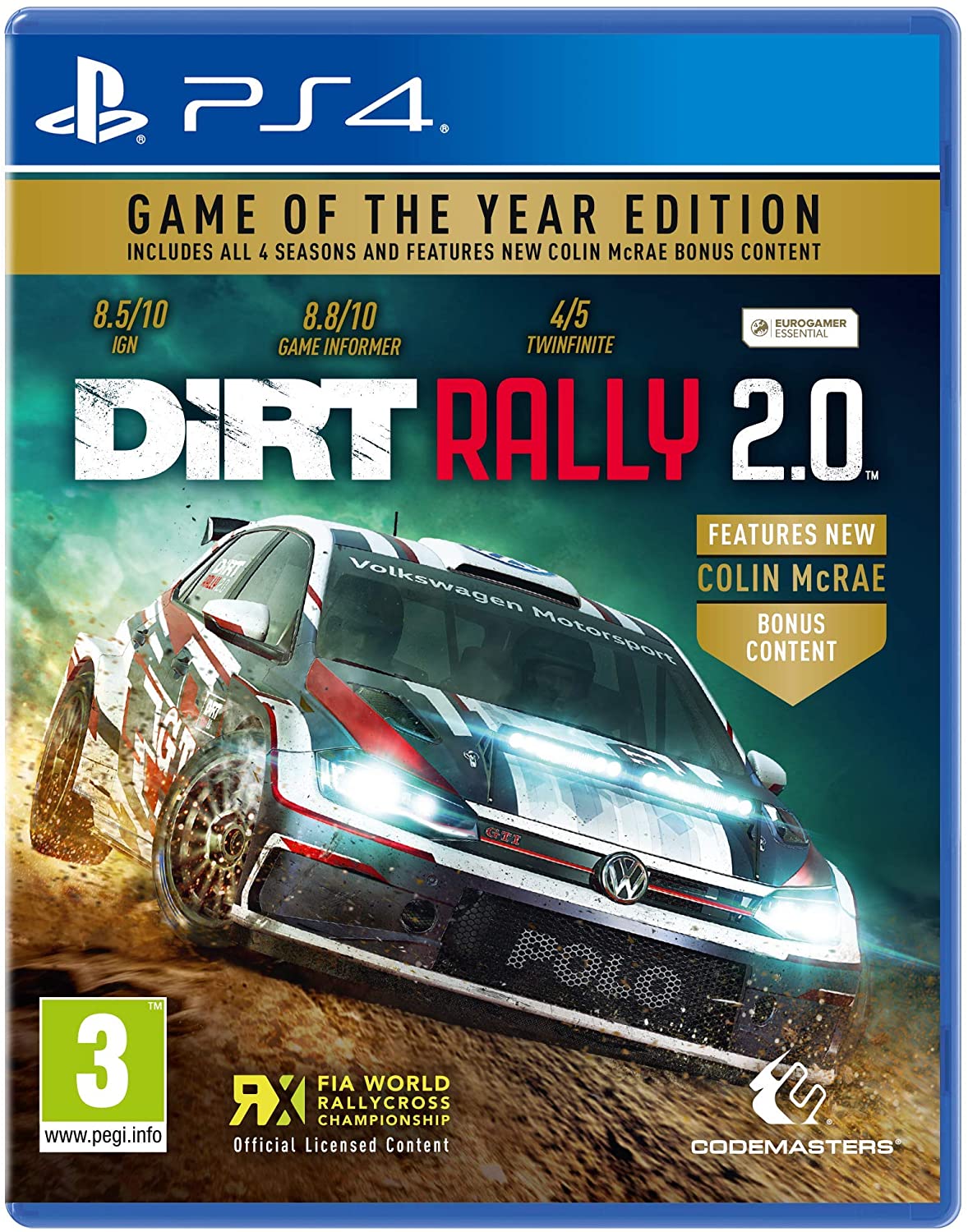 Dirt Rally 2.0 Game Of The Year Edition - PlayStation 4 Játékok