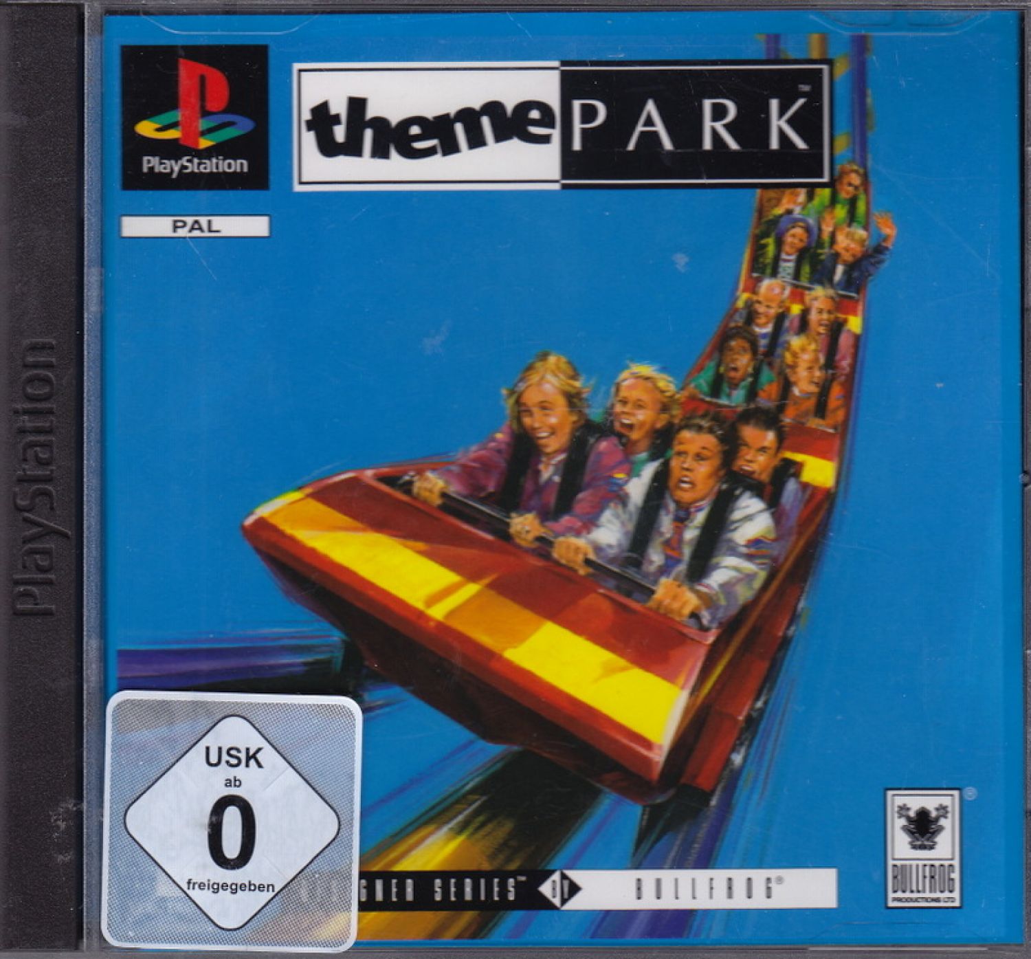 Theme Park (kiskönyv és elülső borító nélkül) - PlayStation 1 Játékok