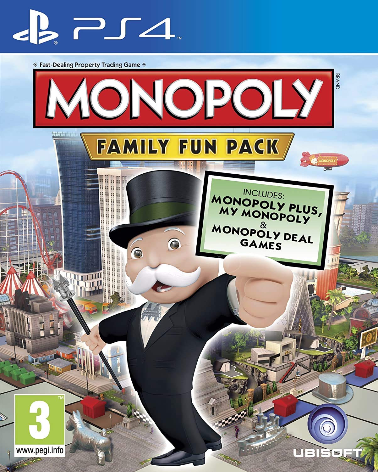 Monopoly Family Fun Pack - PlayStation 4 Játékok