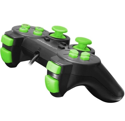 Esperanza Wired Controller (PS2/PC) (zöld)