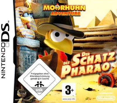 Moorhuhn The Pharaohs Treasure - Nintendo DS Játékok