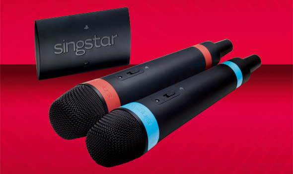 SingStar vezeték nélküli mikrofon (1 pár, PS2/PS3/PS4) - PlayStation 4 Kiegészítők