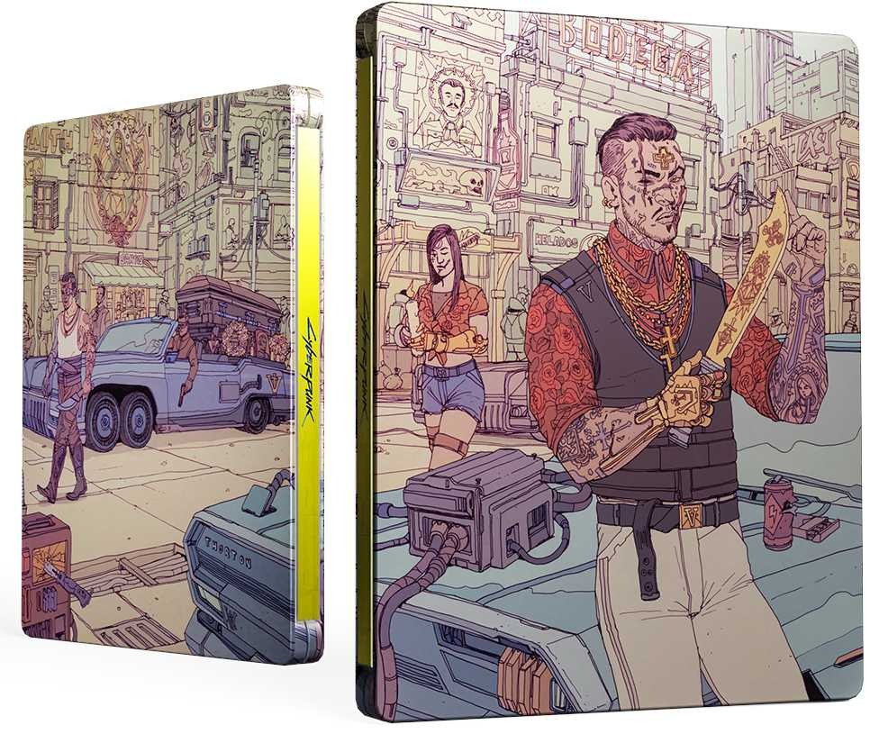 Cyberpunk 2077 Valentinos Steelbook (játék nélkül)