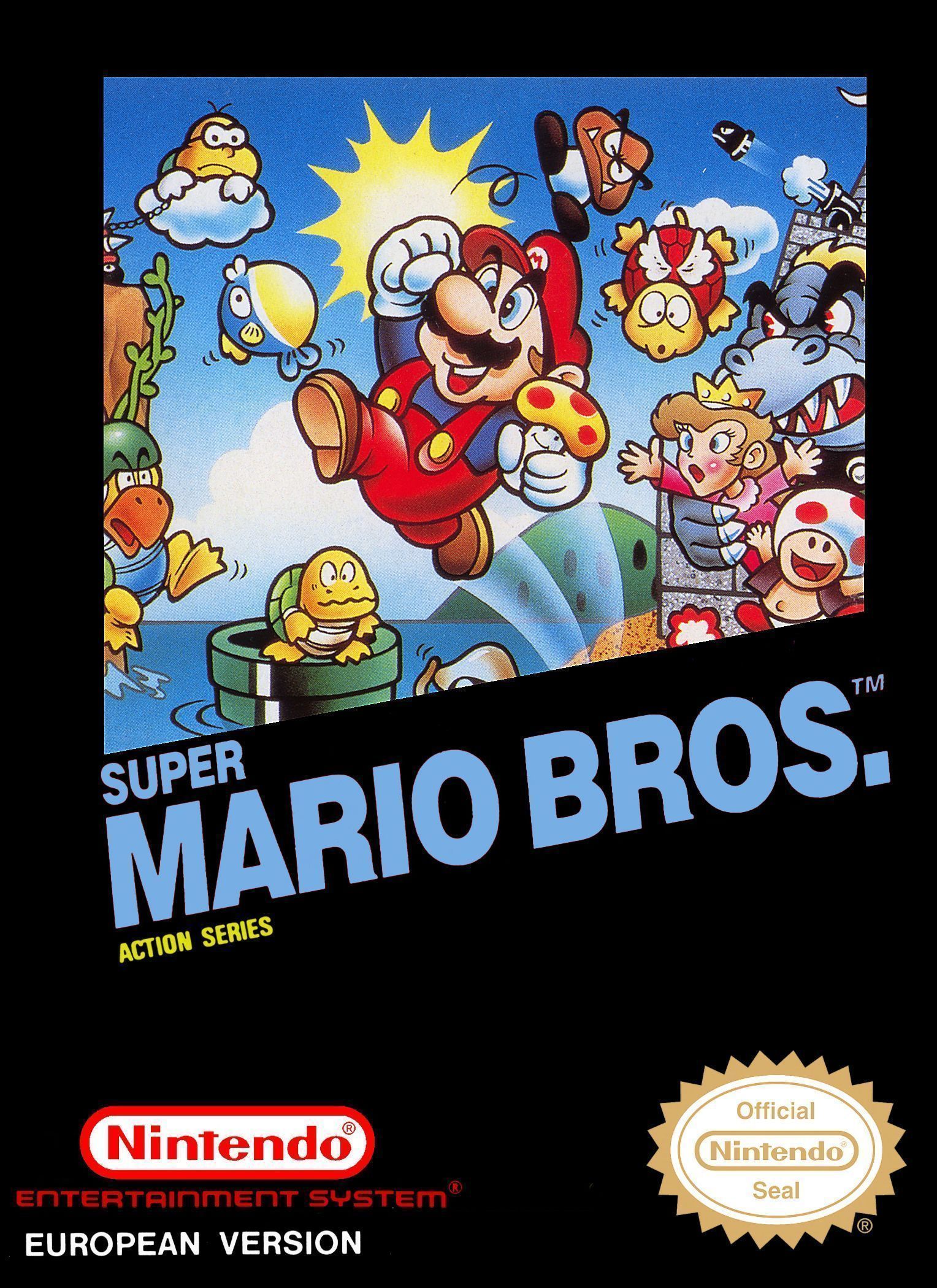 Super Mario Bros (European Version) - Nintendo Entertainment System Játékok
