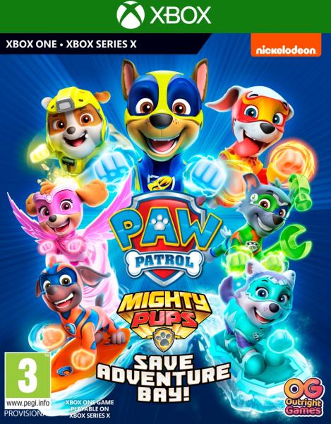 Paw Patrol Mighty Pups Save Adventure Bay (Series X-kompatibilis)