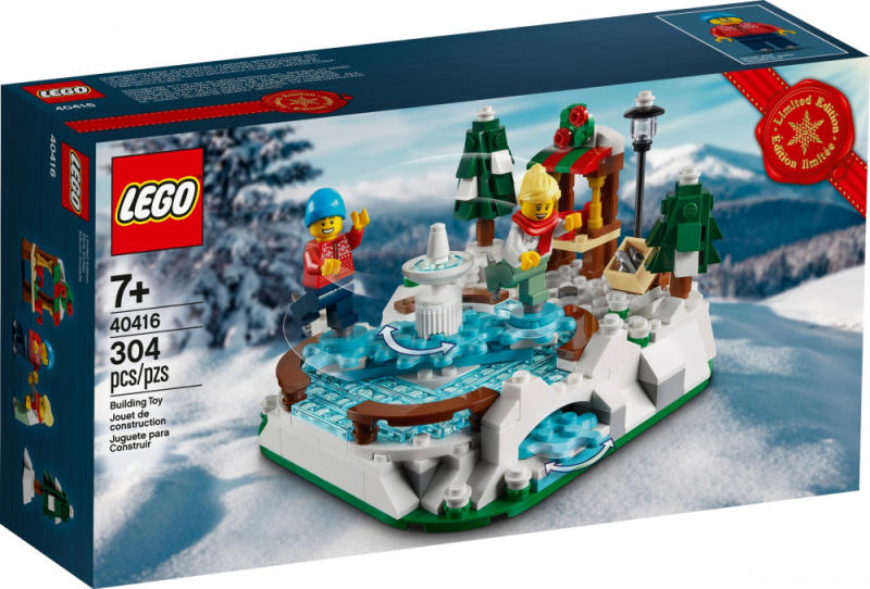 LEGO Karácsonyi korcsolya (40416) - Figurák Lego