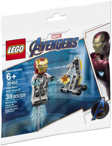 LEGO Avengers - Iron Man és Dum-E (30452) - Figurák Lego