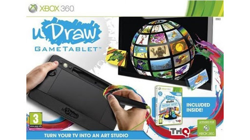 uDraw Studio Instant Artist (játék + tablet, doboz nélkül) - Xbox 360 Játékok