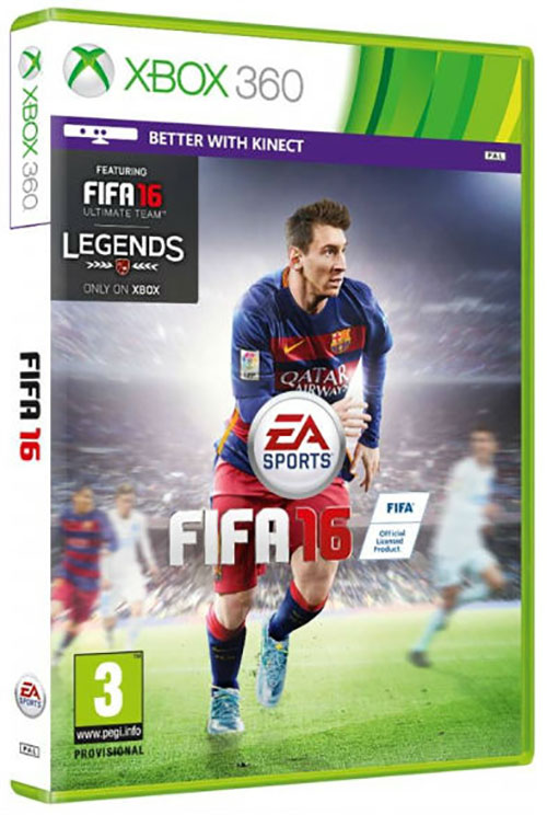 Fifa 16 - Xbox 360 Játékok