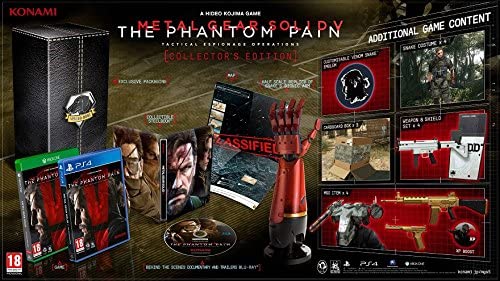 Metal Gear Solid V The Phantom Pain Collectors Edition (PS4) - Figurák Special Edition
