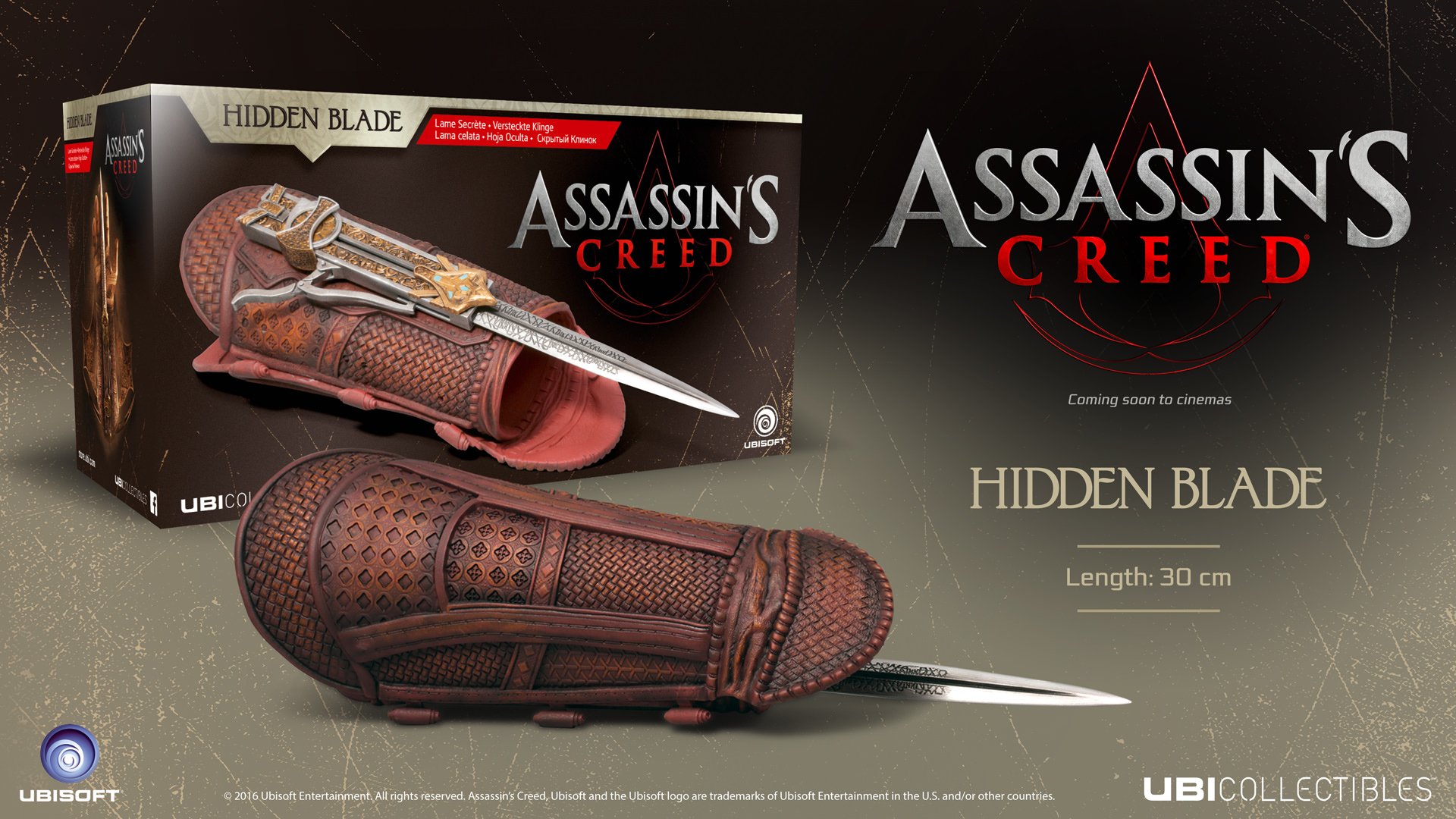 Assassins Creed Hidden Blade replika - Figurák Special Edition