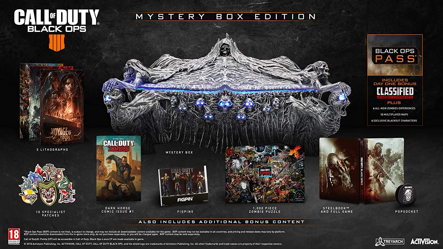 Call of Duty Black Ops 4 Mystery Box Edition - Figurák Special Edition