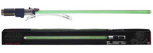 Star Wars Yoda Force FX Lightsaber fénykard replika