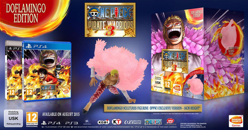 One Piece Pirate Warriors 3 Doflamingo Edition (PS4, játék nélkül)