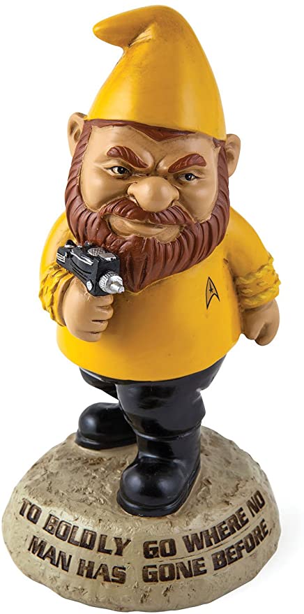 Star Trek Garden Gnome Captain Kirk