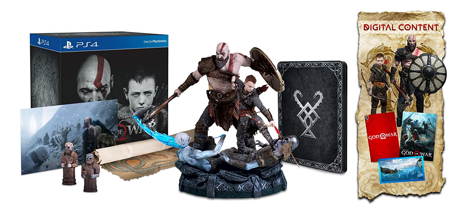 God of War Collectors Edition (PS4) - Figurák Special Edition
