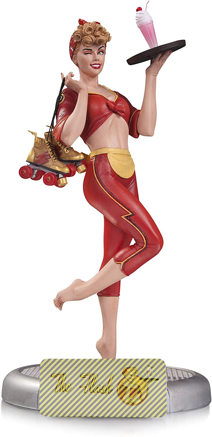 DC Bombshells The Flash Jesse Quick figura (tábla nélkül)