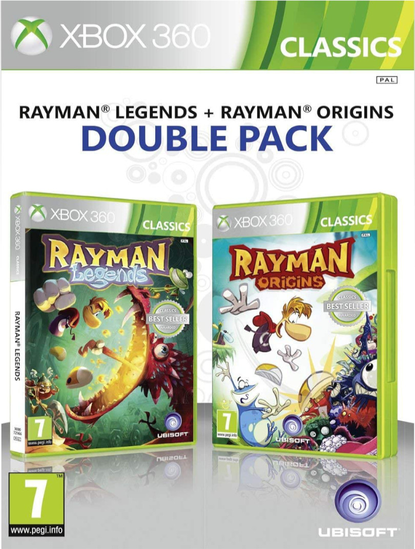 Rayman Double Pack - Xbox 360 Játékok
