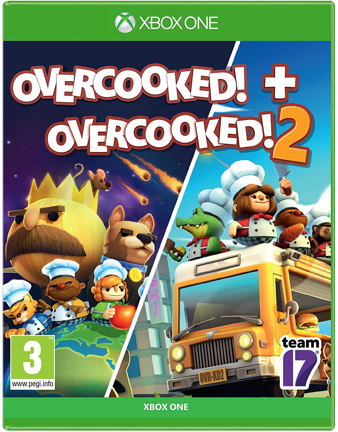 Overcooked 1 + 2 - Xbox One Játékok
