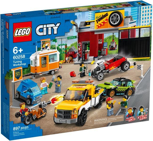 LEGO City Szerelőműhely (60258) - Figurák Lego