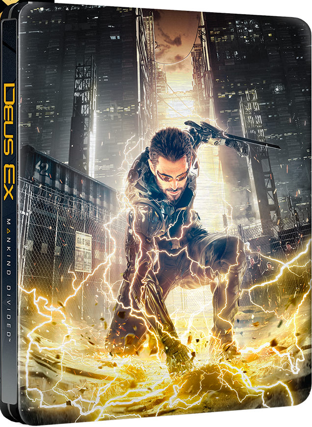 Deus Ex Mankind Divided Day One Steelbook (játék nélkül) - Számítástechnika Steelbook