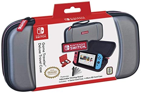 Nintendo Switch Deluxe Travel Case (ezüst) - Nintendo Switch Kiegészítők