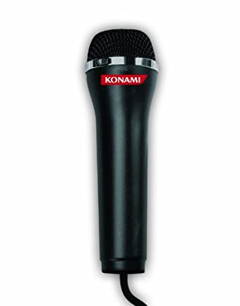 PlayStation 3 vezetékes mikrofon (Konami, fekete)