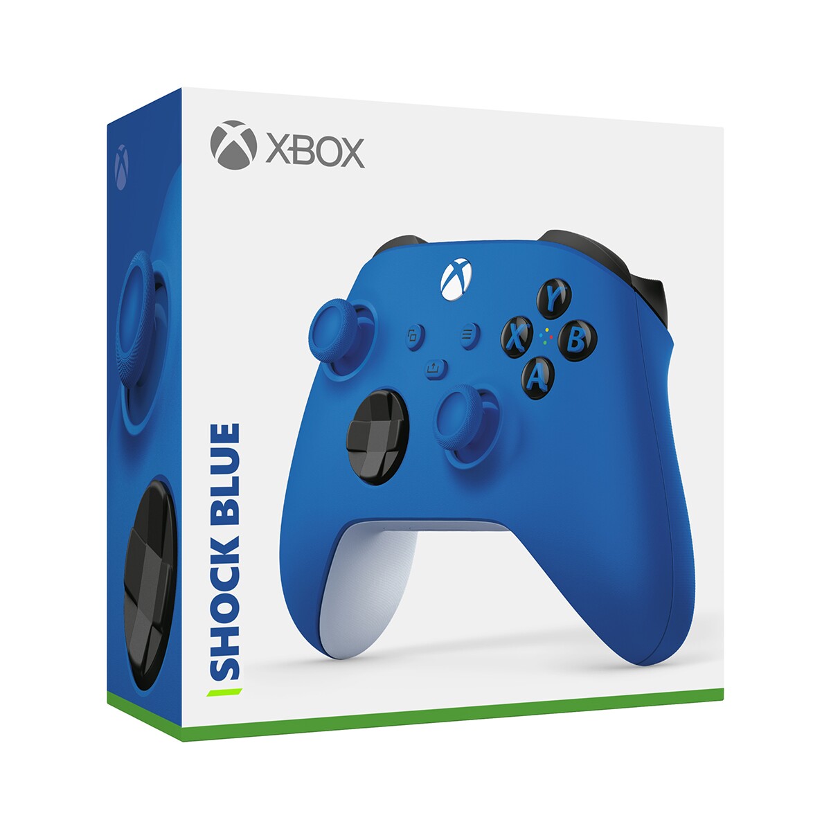 Xbox Series Shock Blue Wireless Controller (Xbox One kompatibilis) - Xbox Series X Kontrollerek